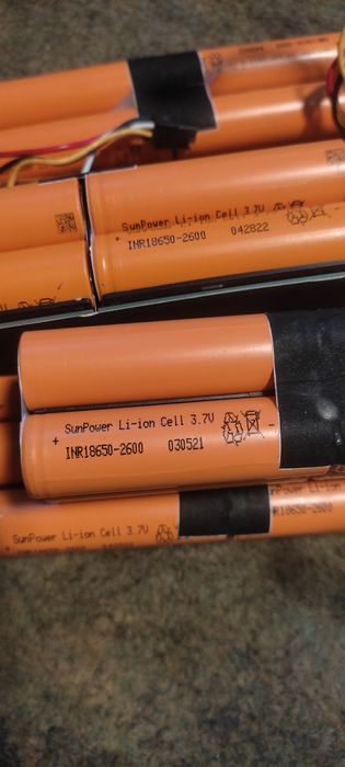 SunPower 18650 2600ма