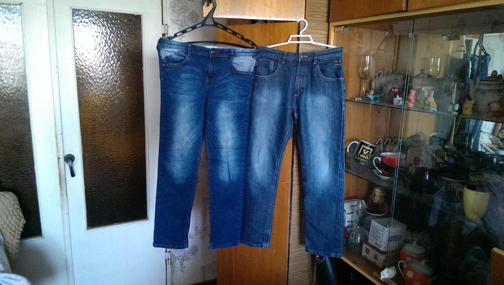 Джинсы 2 пары George, INEXTENSO SLIM 152-167 в прекрасном состоянии