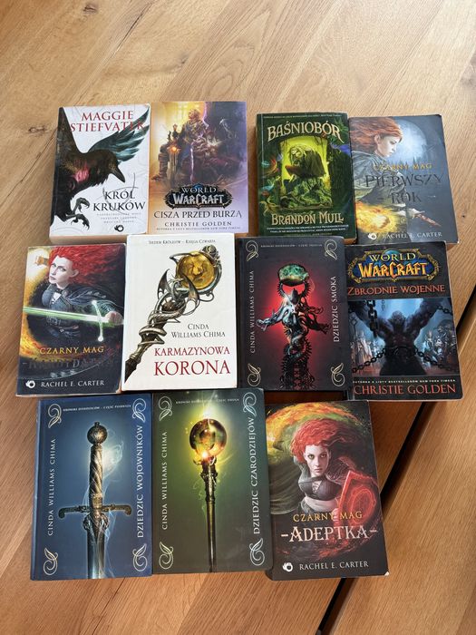 Książki Warcraft , czarny mag, karmazynowa korona