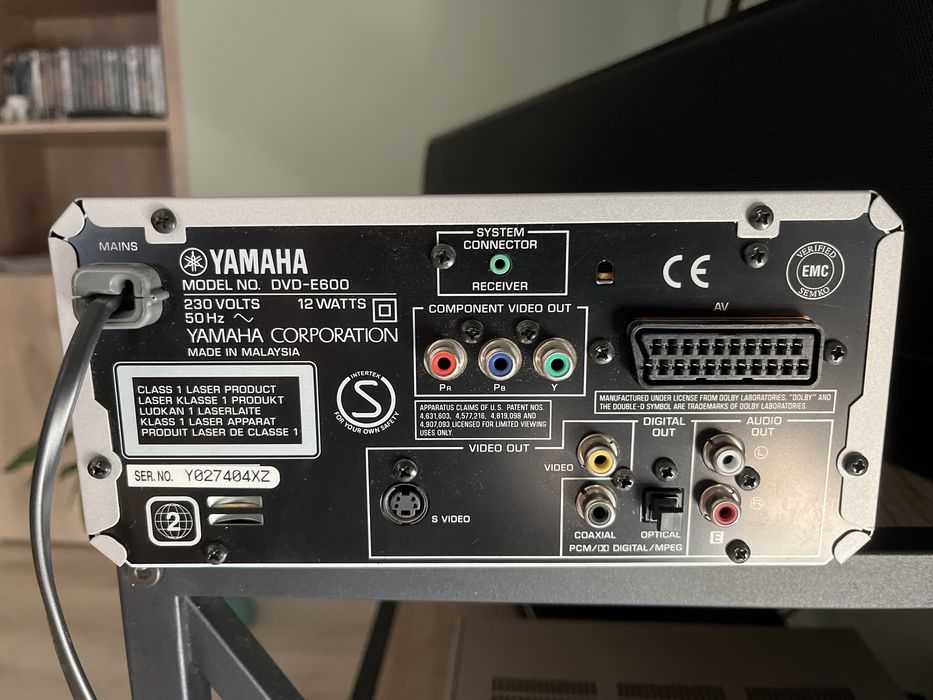Yamaha Pianocraft DVD-E600