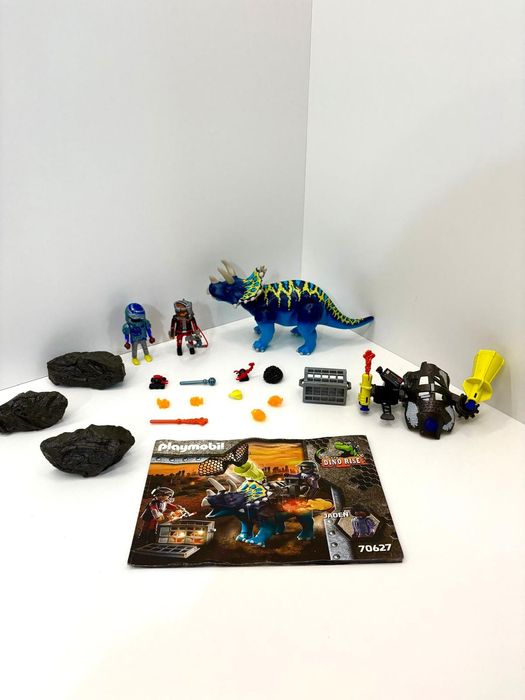 Playmobil 70627 Triceratops Spór o kamienie