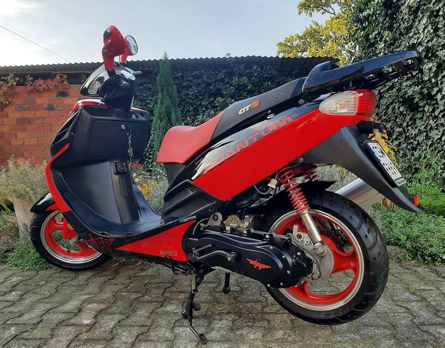 Jak nowy skuter Zipp Quantum 125cc 4t 2008r 1wł 1916km na GAŹNIKU