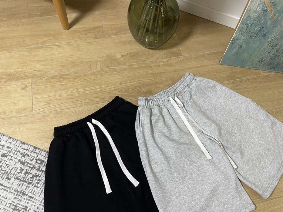 Широкі спортивні шорти BAGGY FIT sweatshorts sweatpants M L XL широкие шорты бегги луз фит черные серые jaded london style