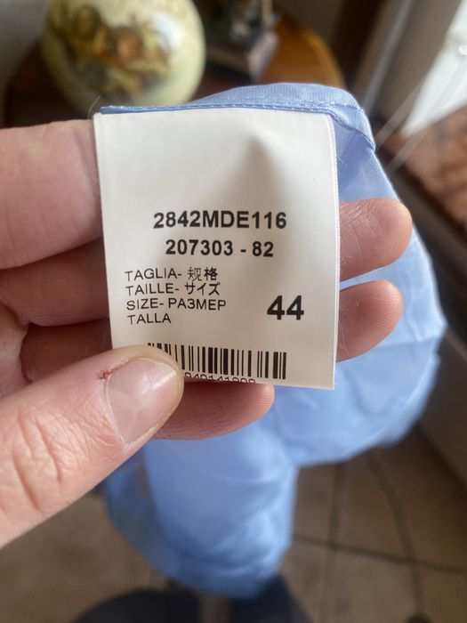 Polprzezroczysta koszula  marki MSGM