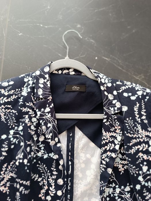 Żakiet damski granatowy