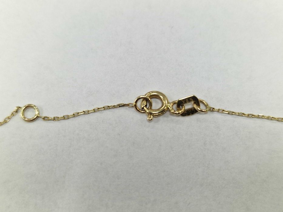 Złoty łańcuszek damski/ 585/ 1.10 gram/ 42cm/ nowoczesny/ od YES