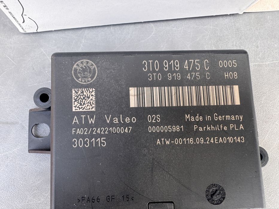 Vw Skoda Seat modul PDC 3T0919475c