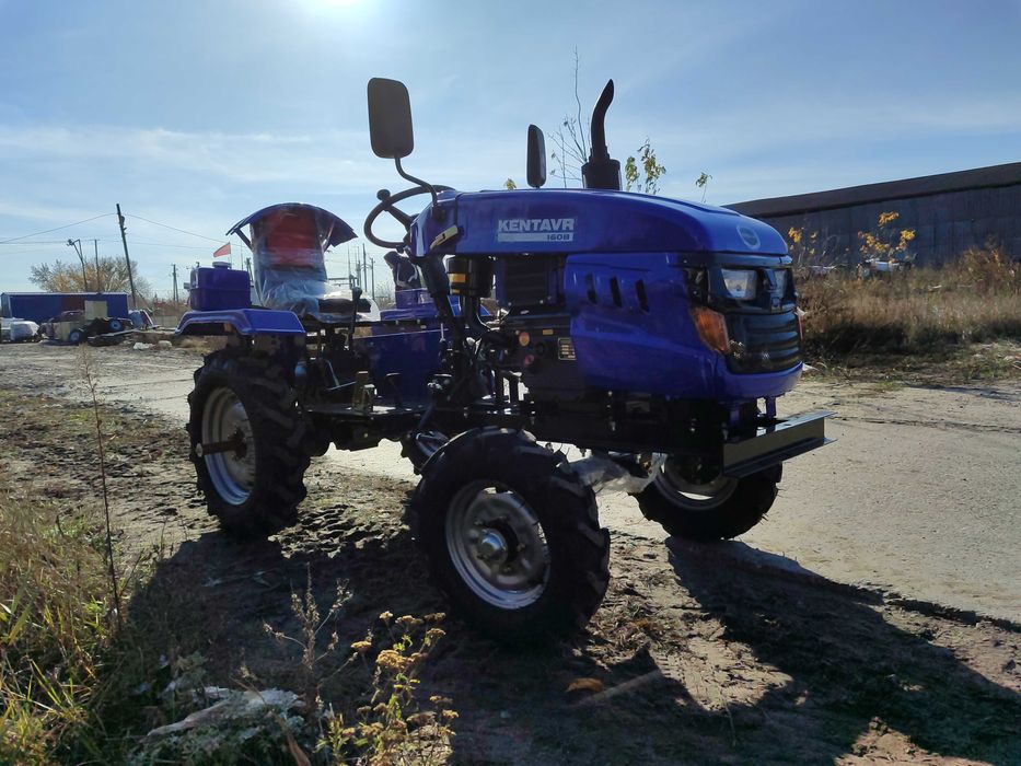Трактор Кентавр 160В фреза и плуг в комплекте