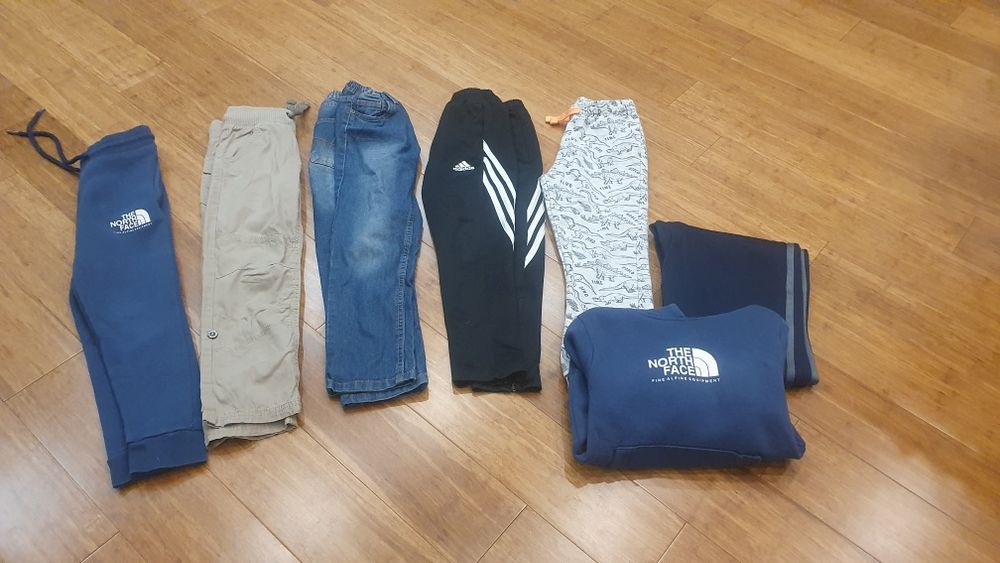 Spodnie 128 stan dobry i bardzo dobry