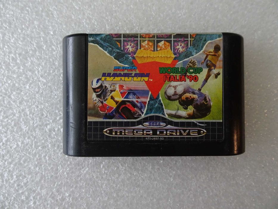 Jogo Mega Drive - Super Hang-On - World Cup Italia 90 -