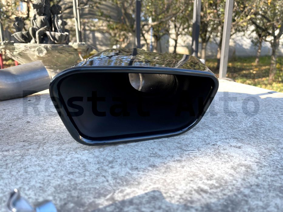 Насадки на выхлоп BMW X5 F15 M Sport Paket Черные