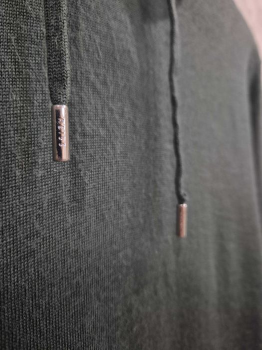 Кофта худі REISS Holland Merino Wool Hoodie