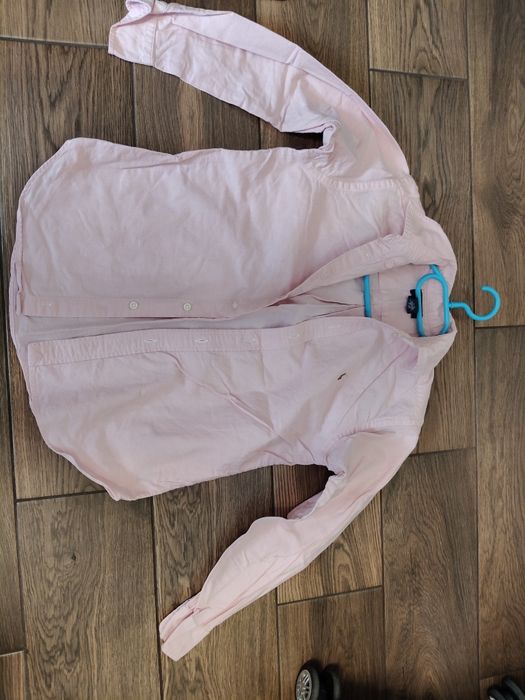 Koszula chłopięca Ralph Lauren różowa