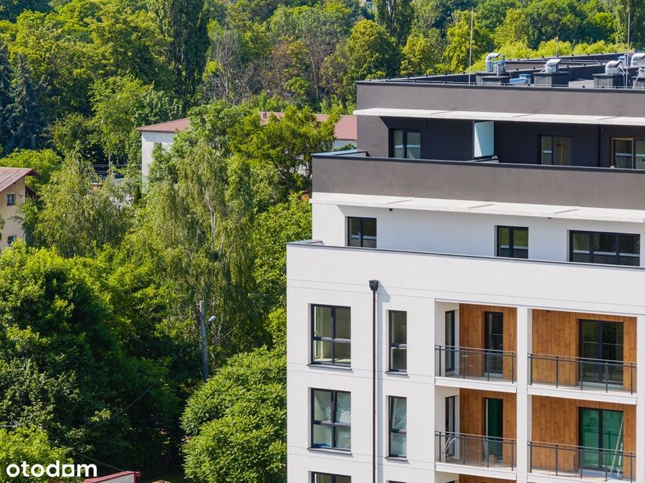 Apartament z tarasem | 4 pokoje z widokiem na park