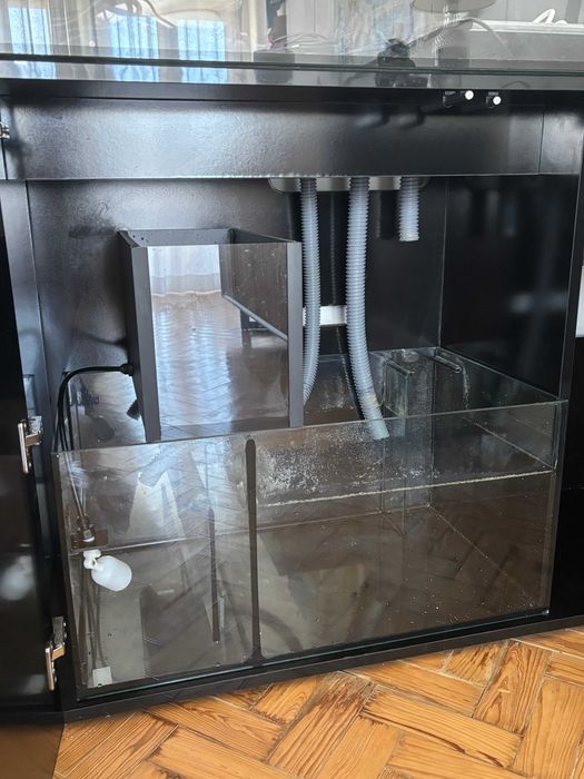 Aquário Marinho Aquatlantis 330L Completo | TMC | Bubble Magus | Sump