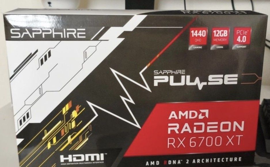 Gráfica AMD Radeon RX 6700 XT 12GB GDDR6 – Excelente Estado