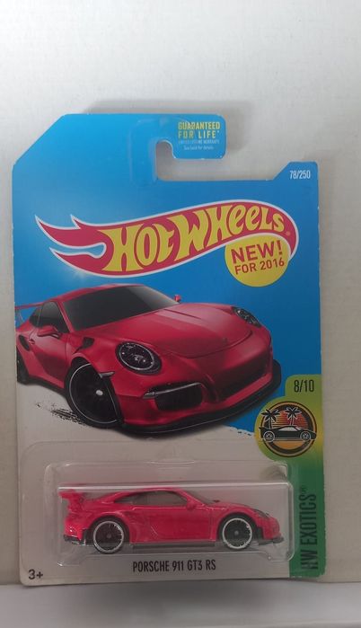 Porsche 911 GT3 RS hot wheels