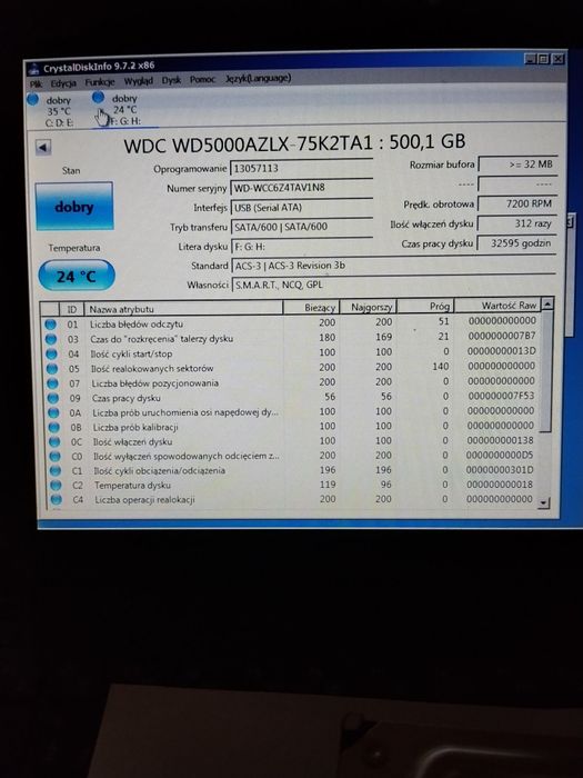 Dysk hdd 500gb 3,5 #z21