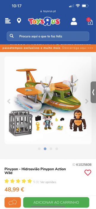 Hidroaviao Pinypon com caixa