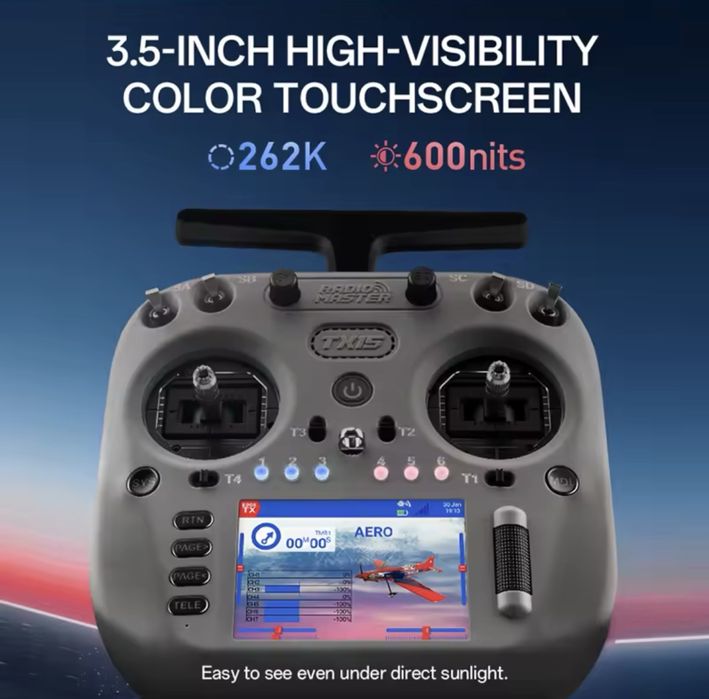 Radiomaster TX15 [Новий] (2.4 і 915 2в1) 2025 FPV пульт Boxer