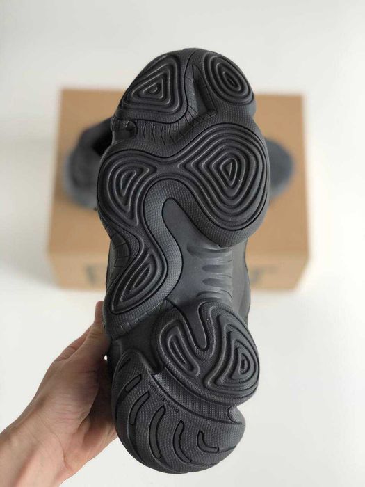 Мужские кроссовки Adidas YEEZY 500 Black. Размеры 40-45