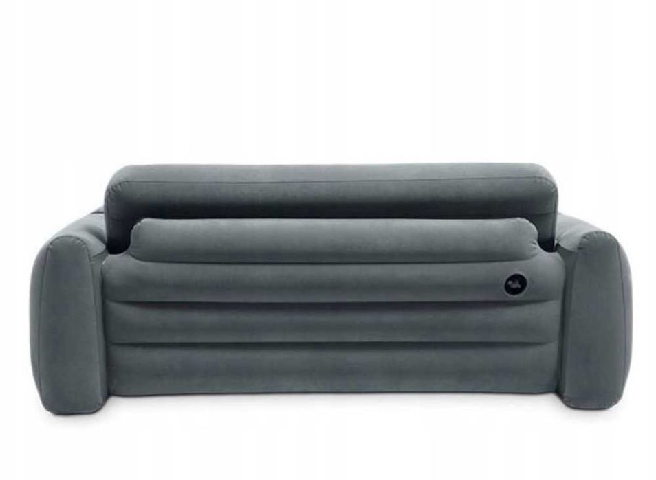 Materac dwuosobowy łóżko kanapa sofa dmuchana INTEX 203x231x66 cm