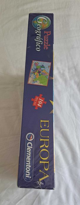 Puzzle Geográfico Europa - 104 Peças - Clementoni - Novo!