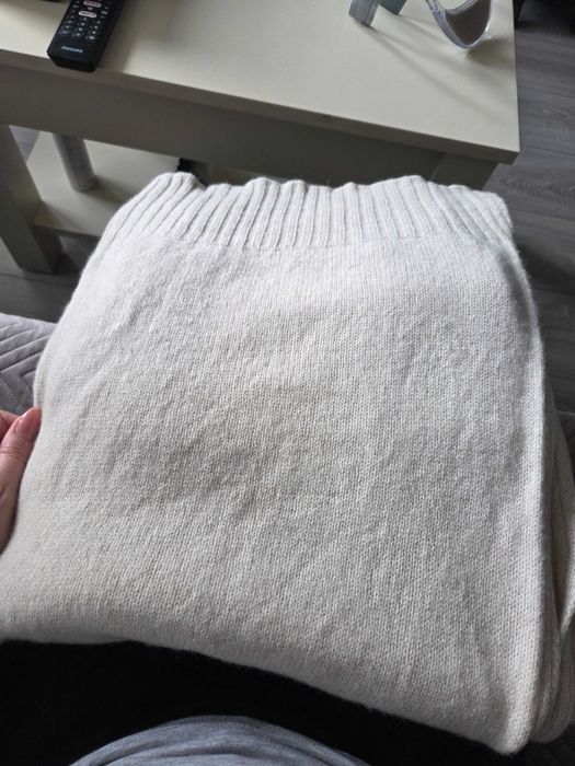 Szal ansin duzy bezowy