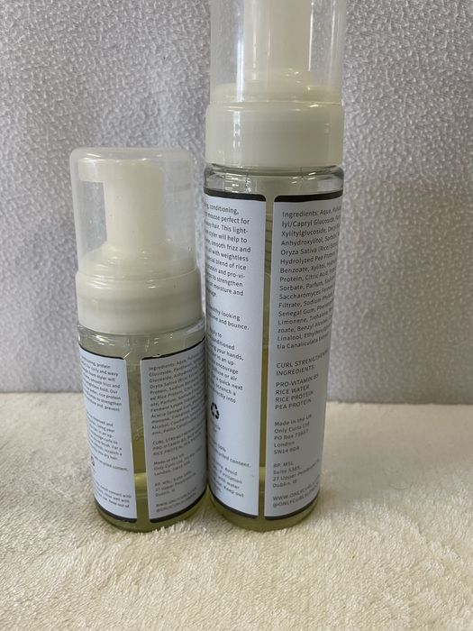 Pianki do włosów kreconych Only curls