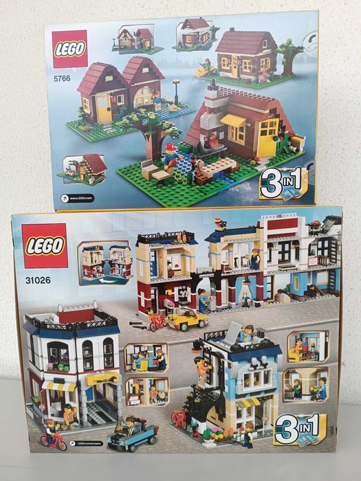 5766, 31026 Lego Creator 3-in-1 Lote de 2