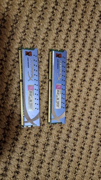 Ddr3 8gb (2x4) 1600mhz kingston HyperX