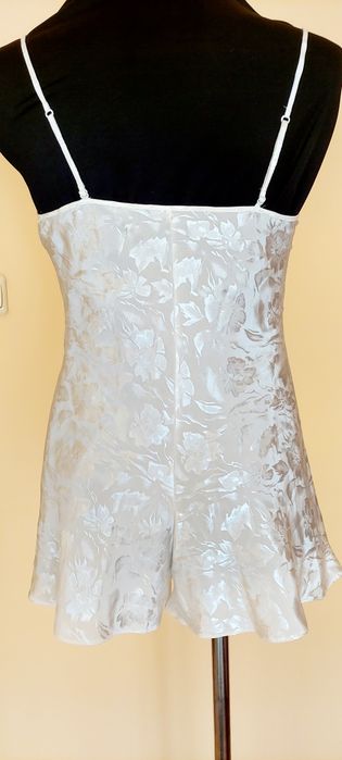 Body,L/XL,piżama,koszulka,satynowe z koronką,St.Michael