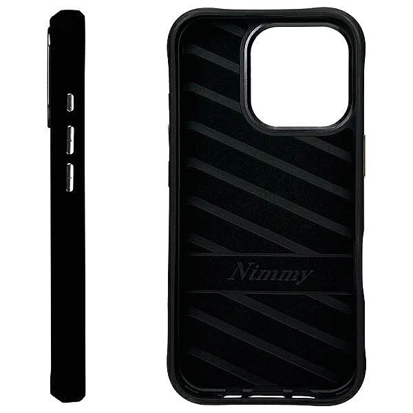 Etui Nimmy Big Eyed Pet 2.0 Panda na iPhone 16 Pro Max - czarne