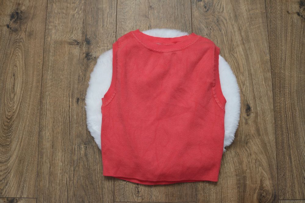 Różowy crop top Zara S