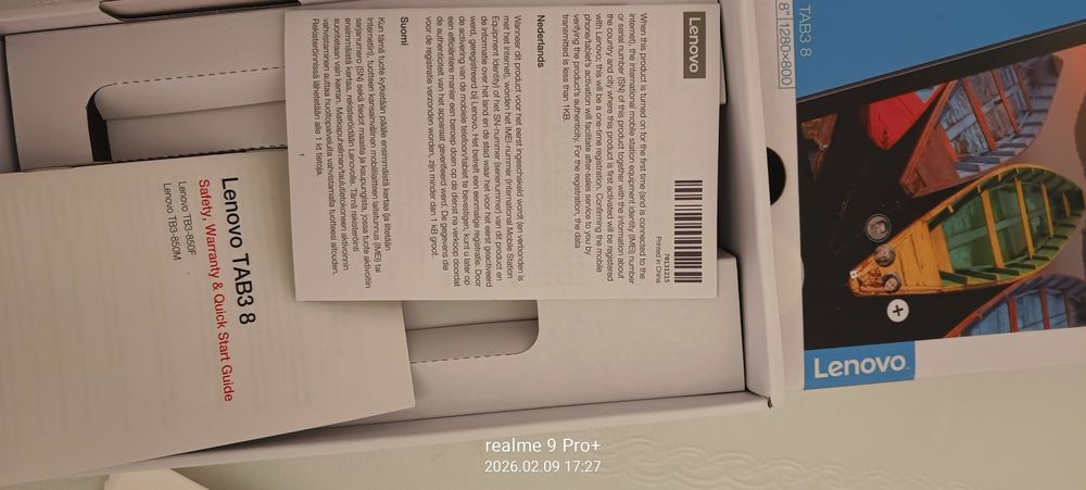Sprzedam Tablet Lenovo TAB3 8 z ladowarką