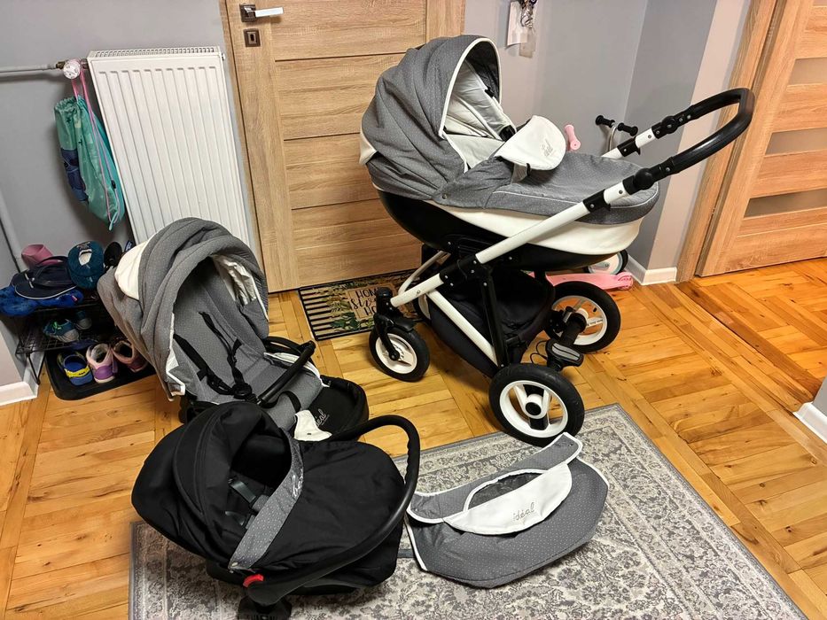 Wózek dziecięcy 3 w 1 - Ideal by Bexa