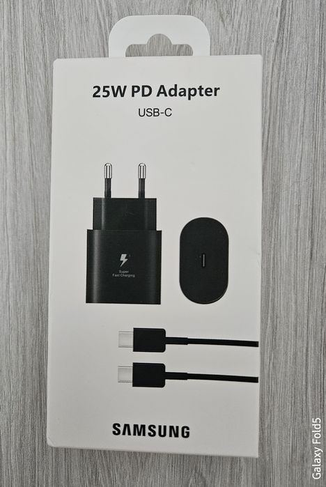 Оригінальна швидка зарядка  Samsung 25 W  Виробник В'єтнам.