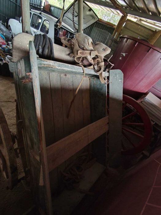 Carroça de Duas Rodas em Madeira – Tamanho Largo