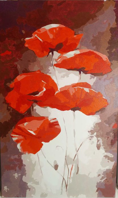 Картина по номерам 50*40см (ГОТОВА)
