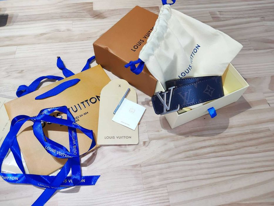 Pasek firmowy męski, damski, skóra Louis Vuitton od reki 94.28