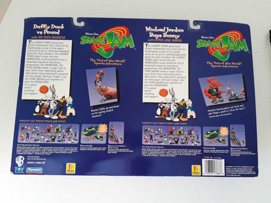 ретро фигурки игрушки Space Jam багз банни 1996