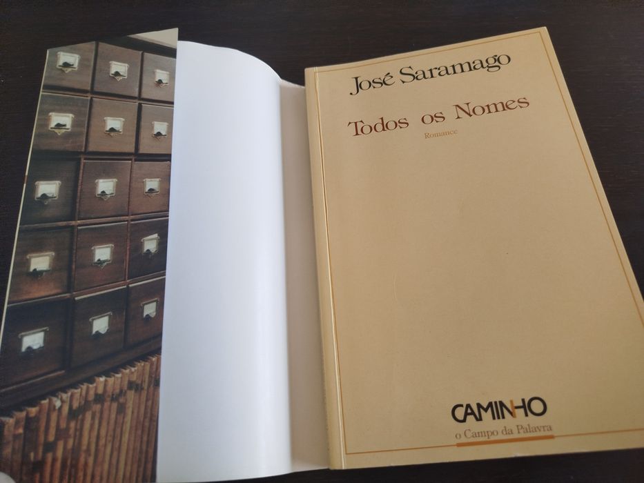 Todos os nomes // José Saramago (1.° edi. autografado)