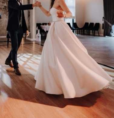 Suknia ślubna gorsetowa ivory