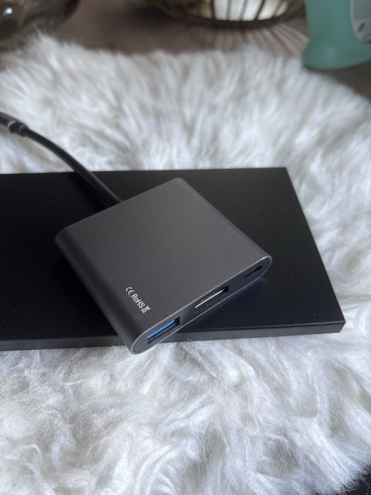 Hub USB-C Tech-Protect V1 (3w1: HDMI, USB, PD)