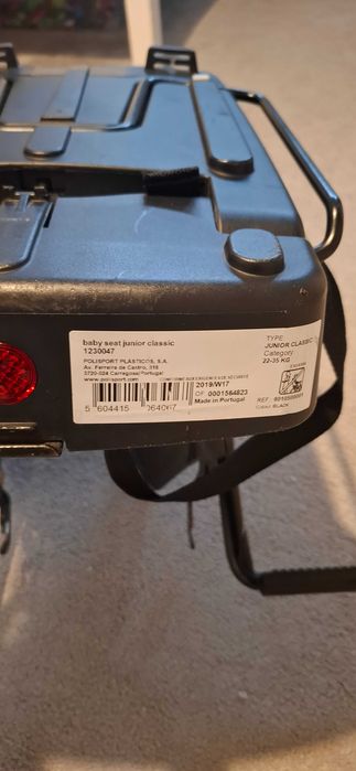Sprzedam fotelik rowerowy Bobike Junior 22-35 kg