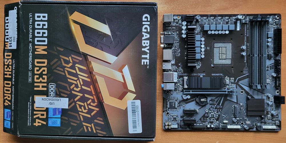Gigabyte b660m ds3h ddr4