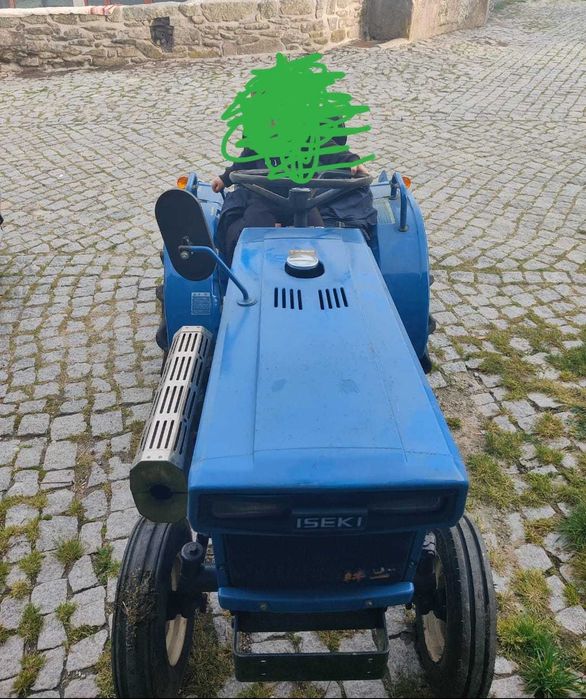 Iseki tx 1000 com fresa semi novo