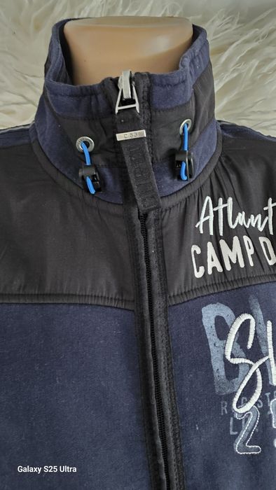 Oryginalna męska bluza rozpinana (sweatjacke) marki Camp David w rozmiarze L.