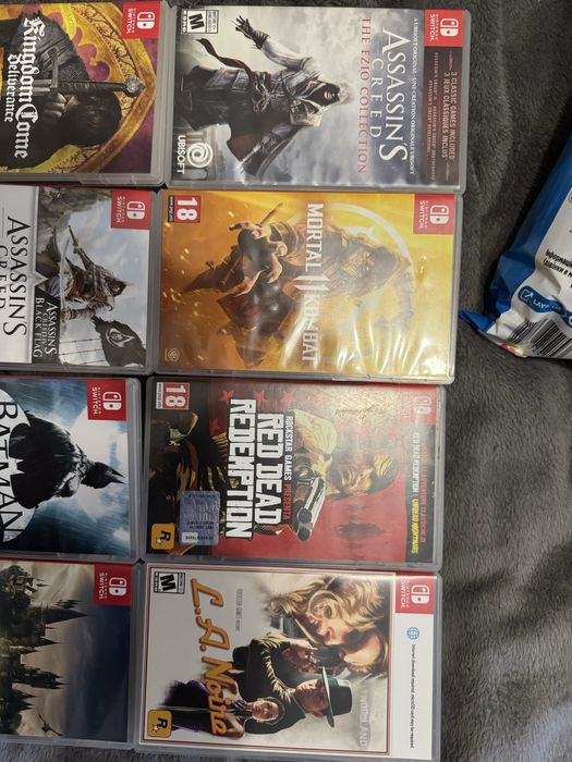 Ігри для Nintendo Switch — оригінальні картриджі Продаж або обмін