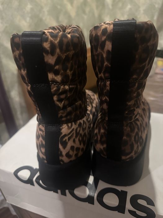 Леопардові сапоги Zara жіночі стильні та зручні